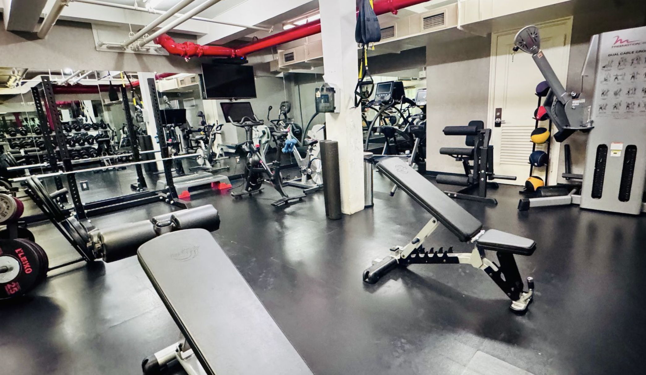 37 Warren Street, Unit 3C Manhattan, NY 10007 - Photo 13 of 16 a view of gym