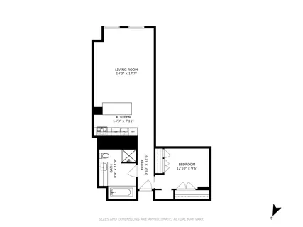 a picture of a floor plan