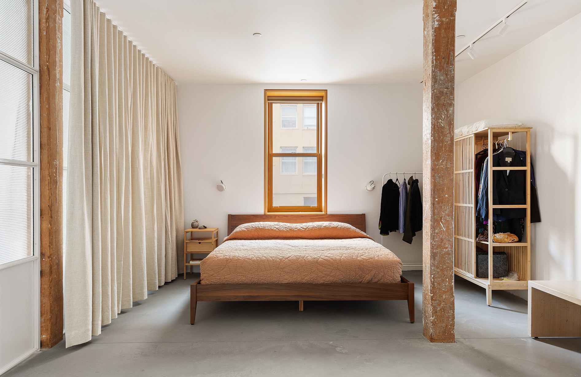 66 Washington Avenue, Unit 2 Brooklyn, NY 11205 - Photo 5 of 12 a bedroom with a bed and a window