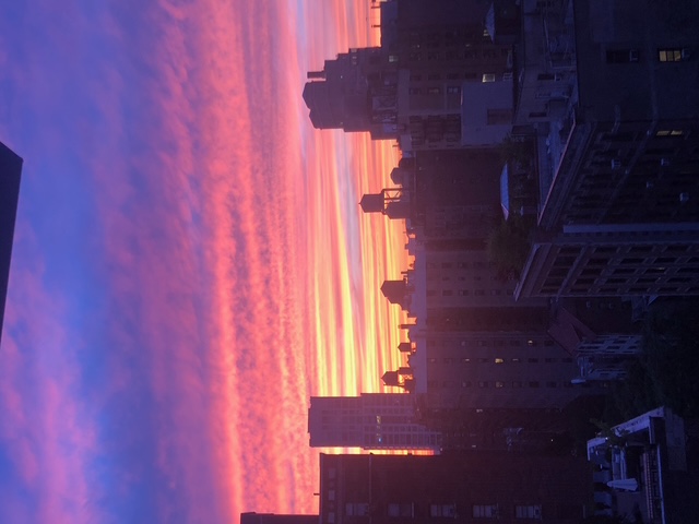 201 West 70th Street, Unit 16C Manhattan, NY 10023 - Photo 10 of 20 a view of a city with sunset view