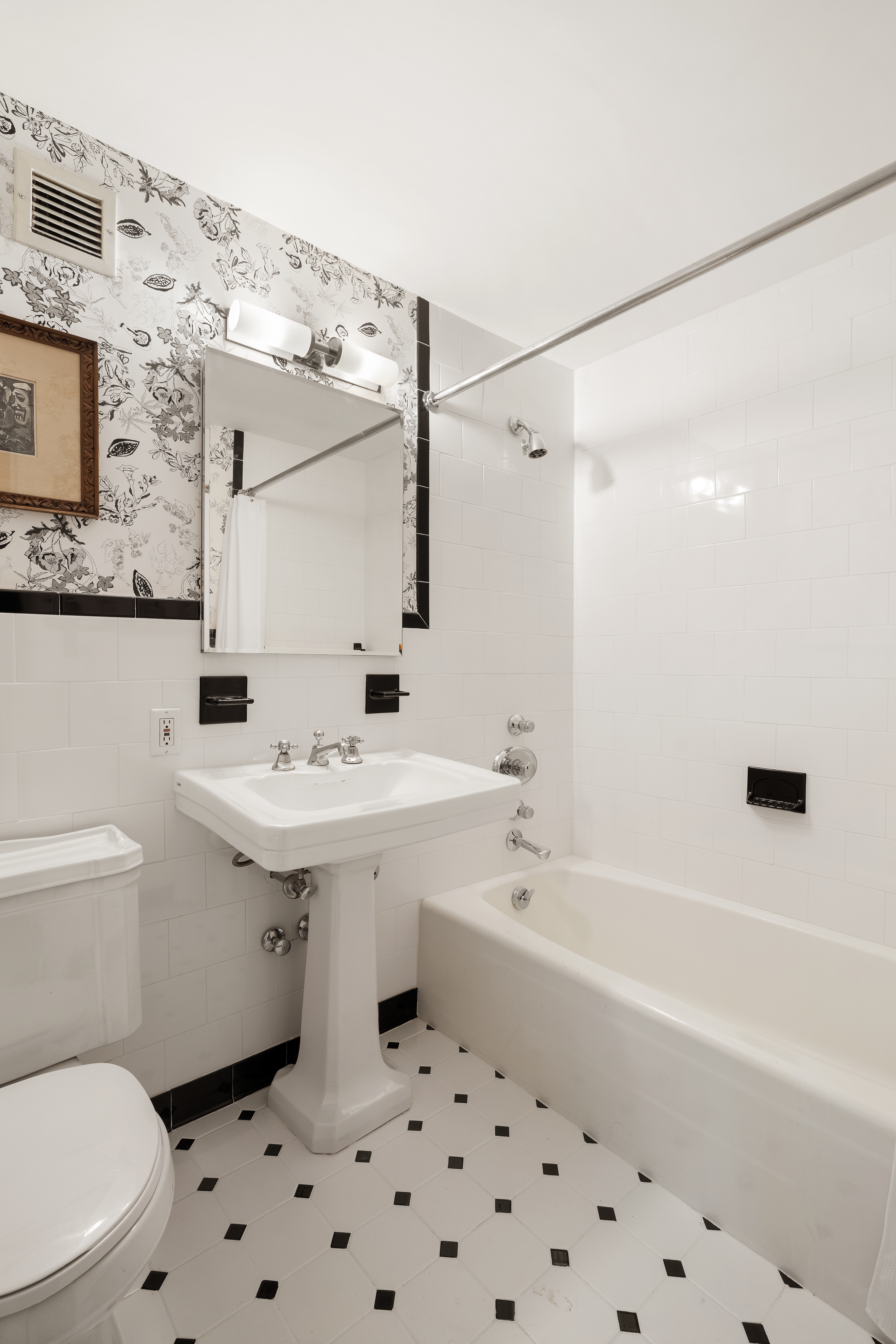 2 Horatio Street, Unit 2PR Manhattan, NY 10014 - Photo 7 of 14 a bathroom with a sink a toilet and shower