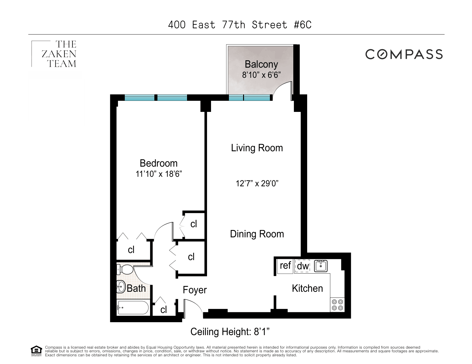 400 East 77th Street 6C Upper East Side New York NY 10075