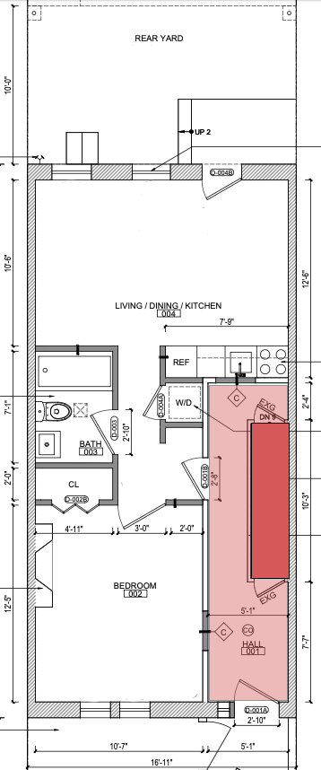 978 Bergen Street, Unit GARDEN Brooklyn, NY 11216 - Photo 15 of 15 a view of washer and dryer