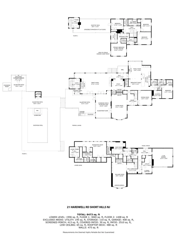 $3,888,000 | 21 Hardwell Road, Short Hills, NJ 07078
