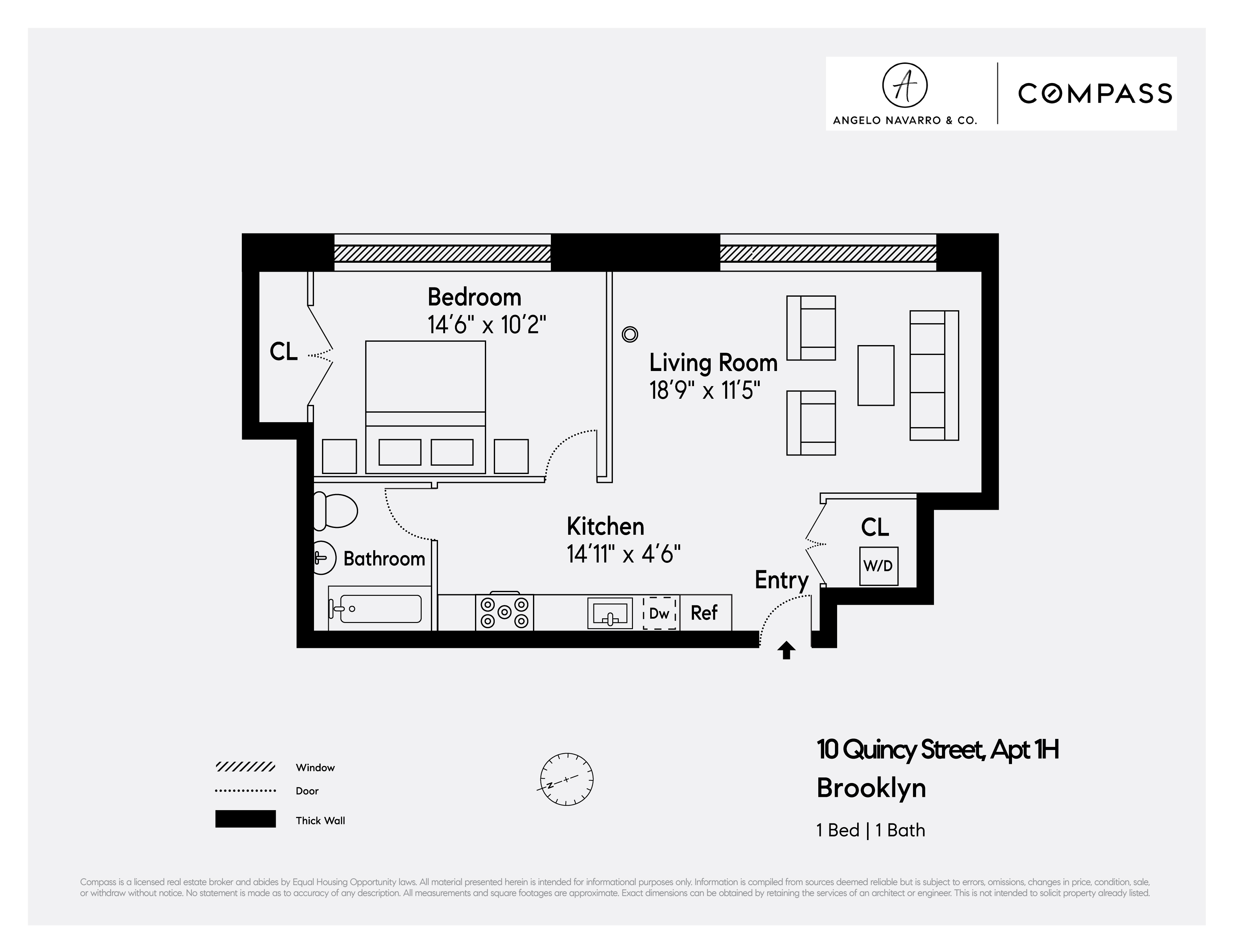 10 Quincy Street, Unit 1H Brooklyn, NY 11238 - Photo 15 of 15 unknown