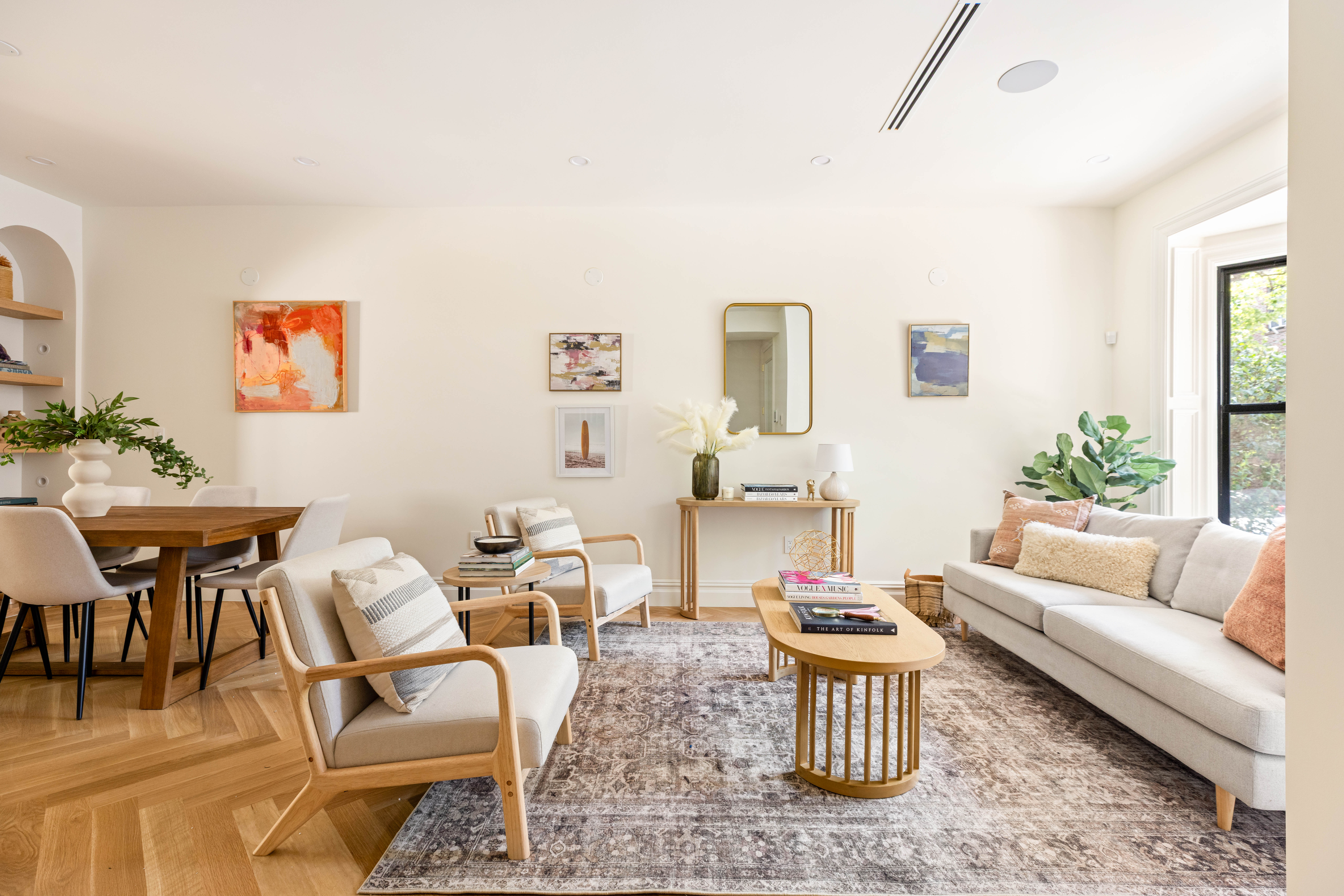287 Midwood Street Brooklyn, NY 11225 - Photo 2 of 17 a living room with furniture and a couch