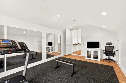 a view of a house with a entertaining space