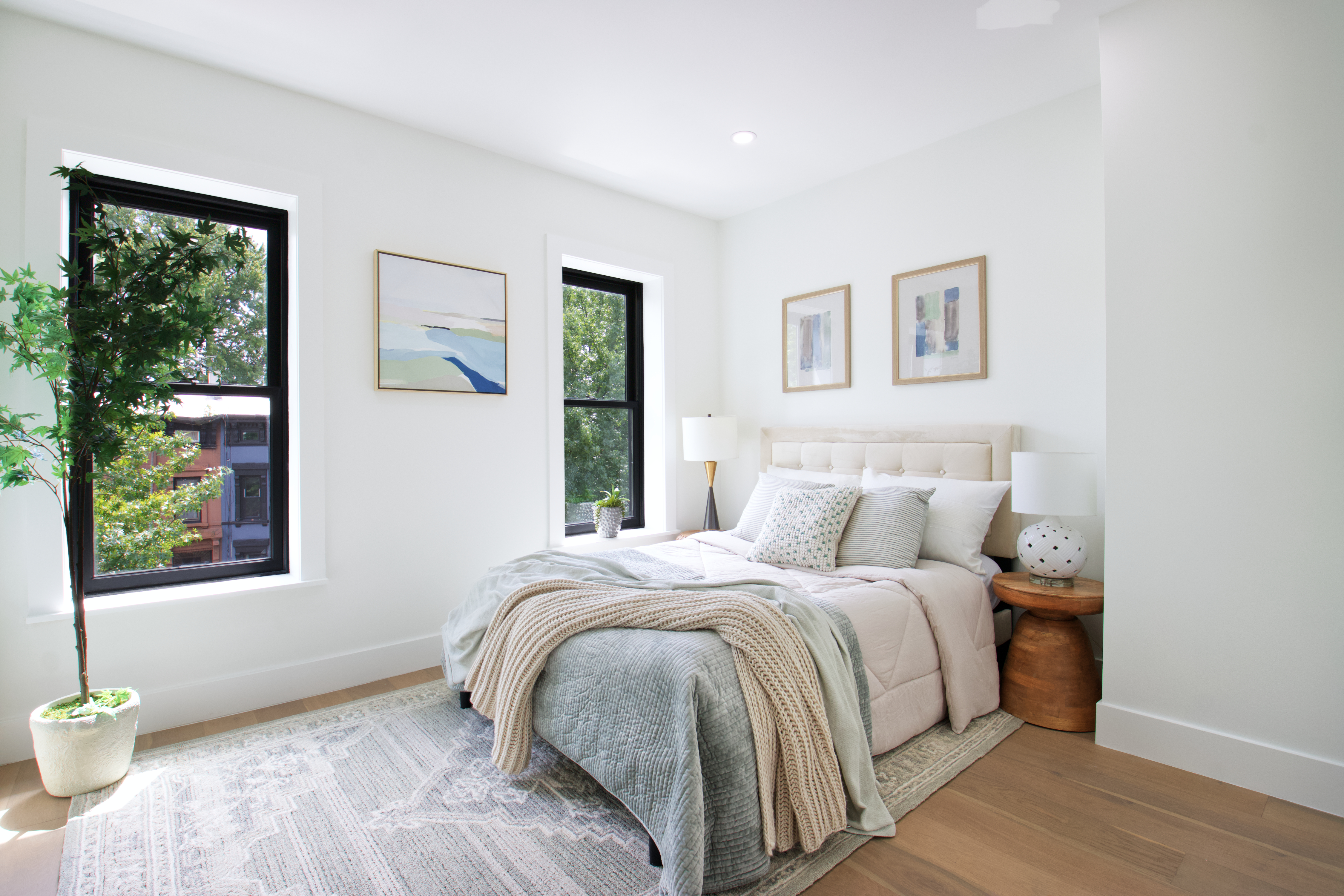 255 Macon Street Brooklyn, NY 11216 - Photo 24 of 36 a bedroom with a bed and a window