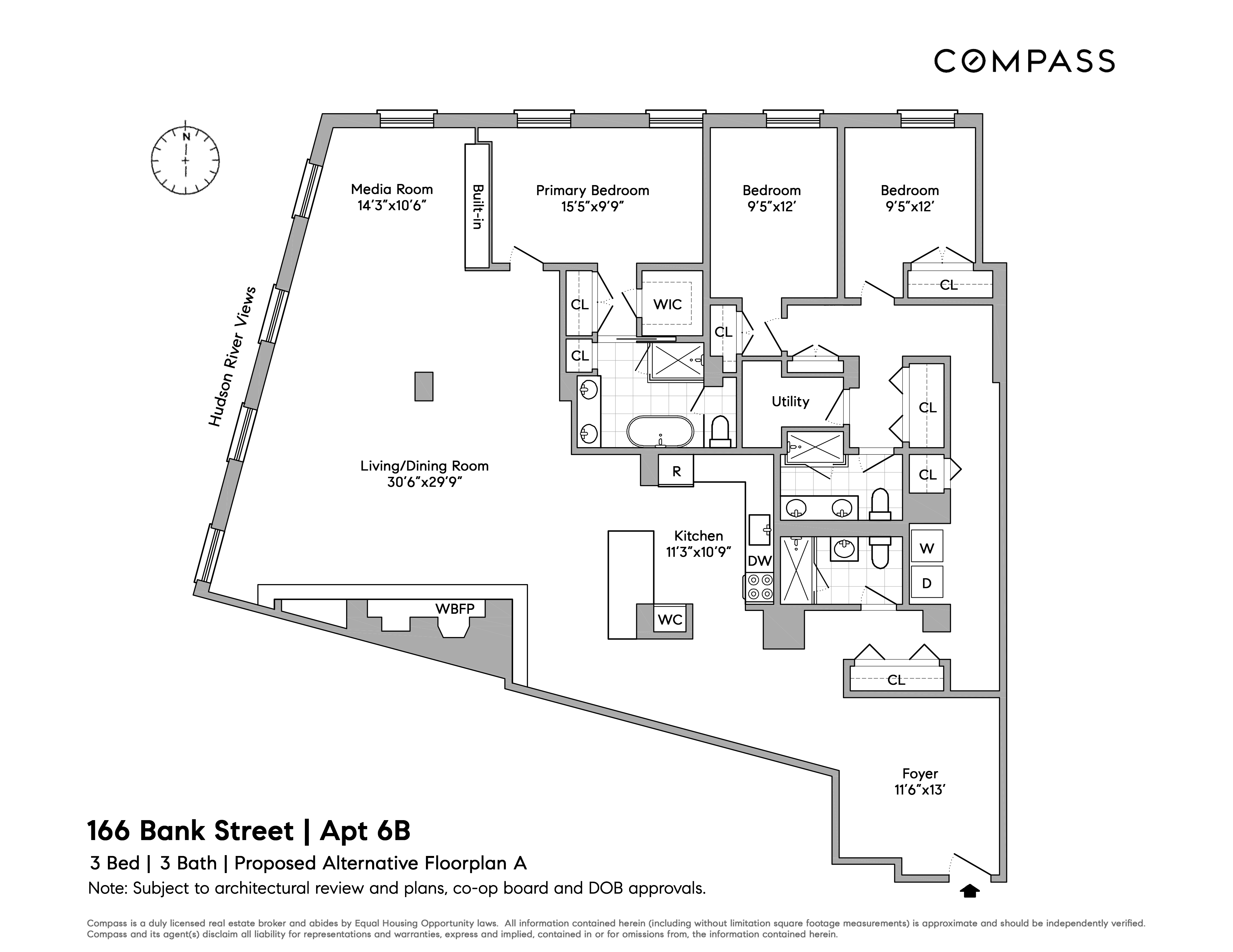 166 Bank Street, Unit 6B Manhattan, NY 10014 - Photo 15 of 16 unknown