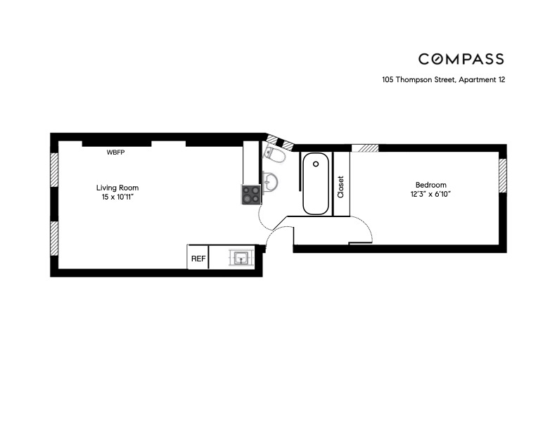 105 Thompson Street, Unit 12 Manhattan, NY 10012 - Photo 6 of 6