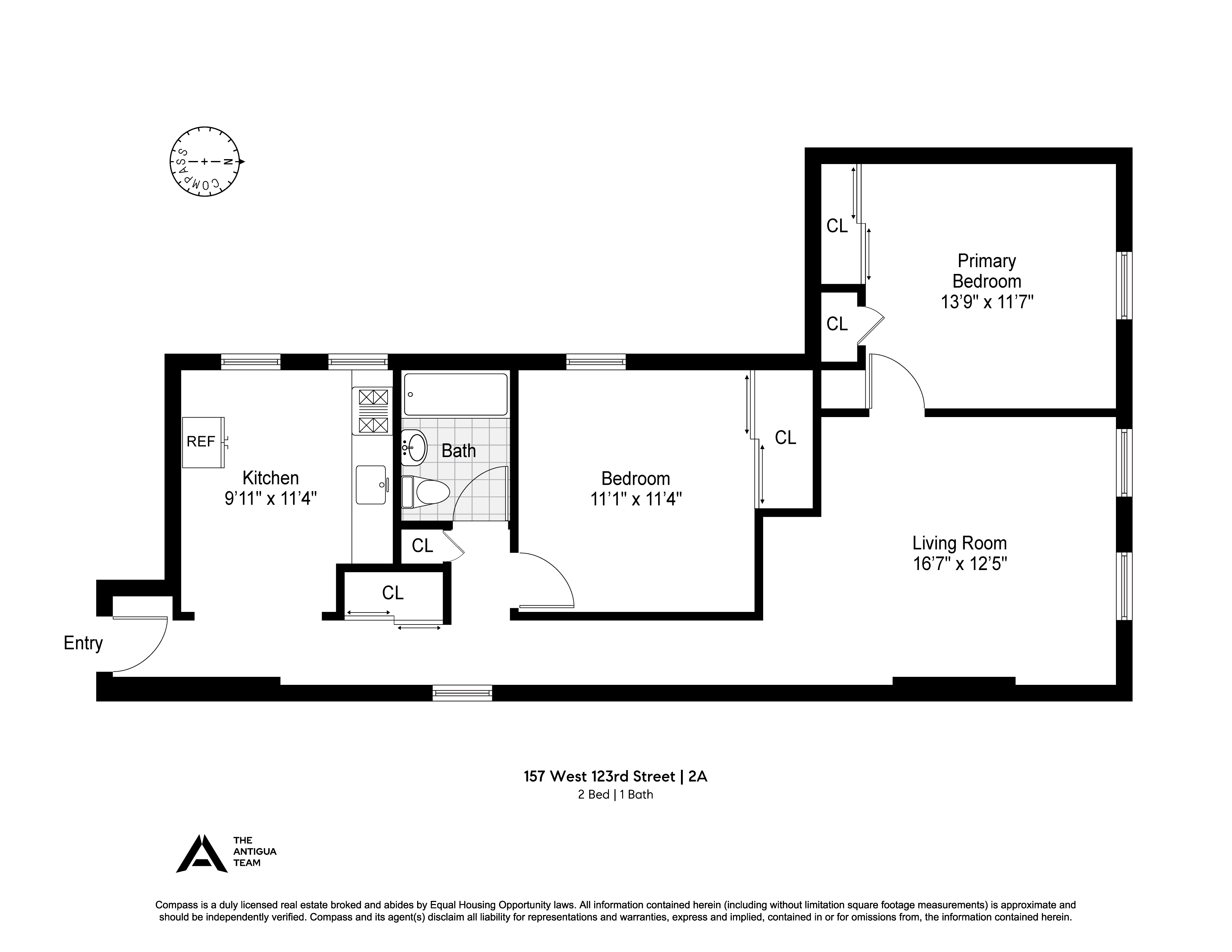 157 West 123rd Street, Unit 2A Manhattan, NY 10027 - Photo 16 of 16