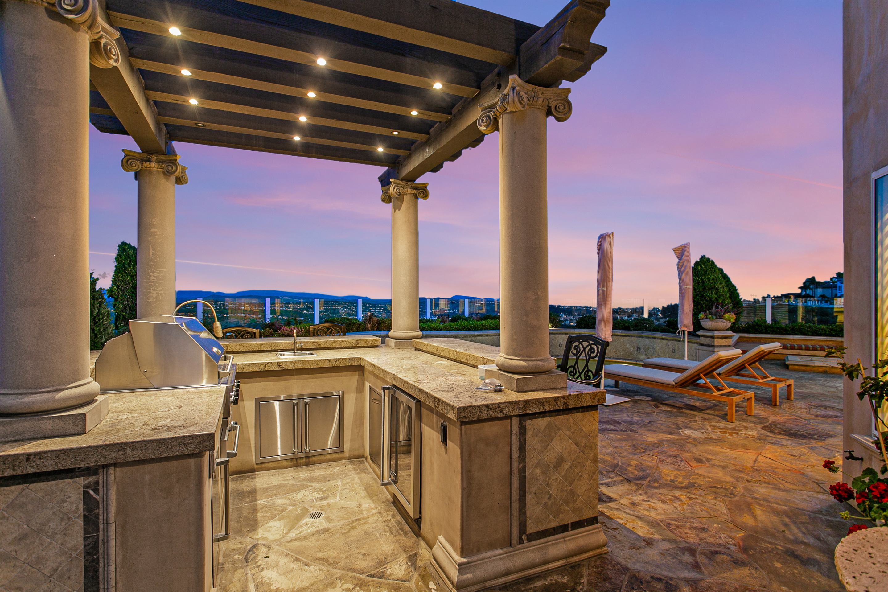 10 Vista Montemar Laguna Niguel, CA 92677 - Photo 26 of 67 a view of balcony with couch and chairs