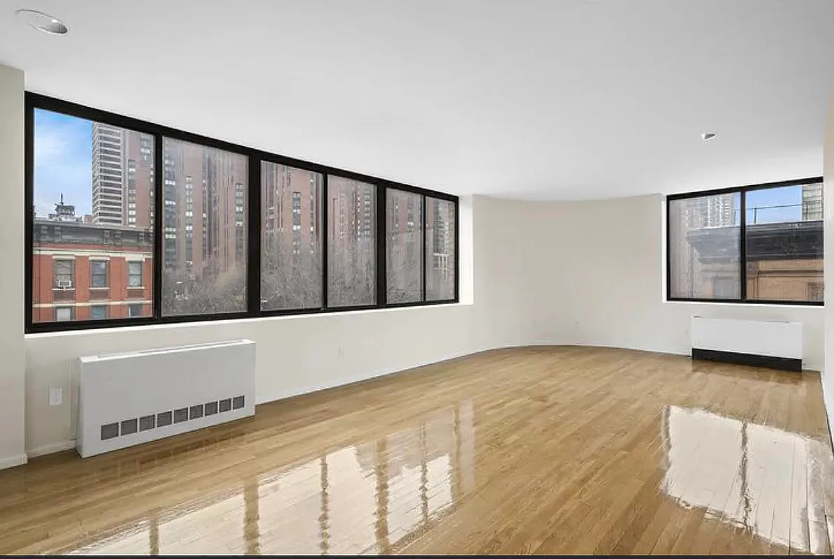 a view of an empty room with window