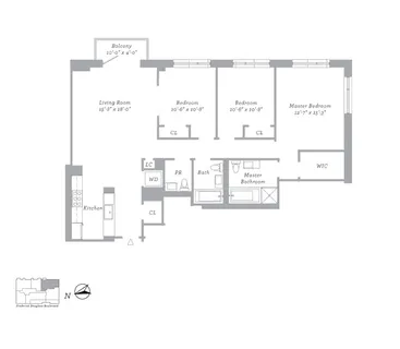 $1,600,000 | 2280 Frederick Douglass Boulevard, Unit 10B | Harlem