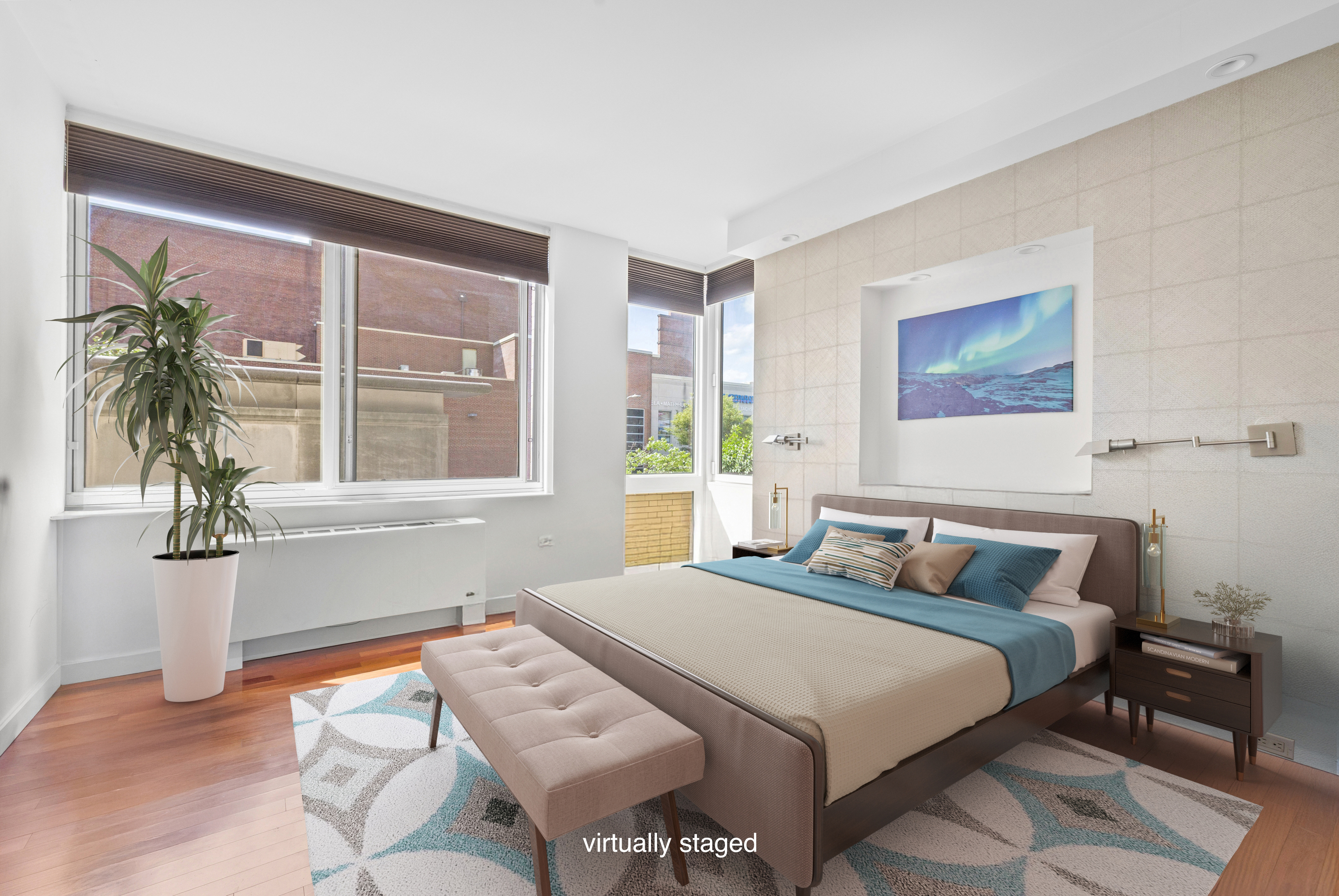 107-24 71st Road, Unit 2E Queens, NY 11375 - Photo 5 of 18 a bedroom with a bed and a window