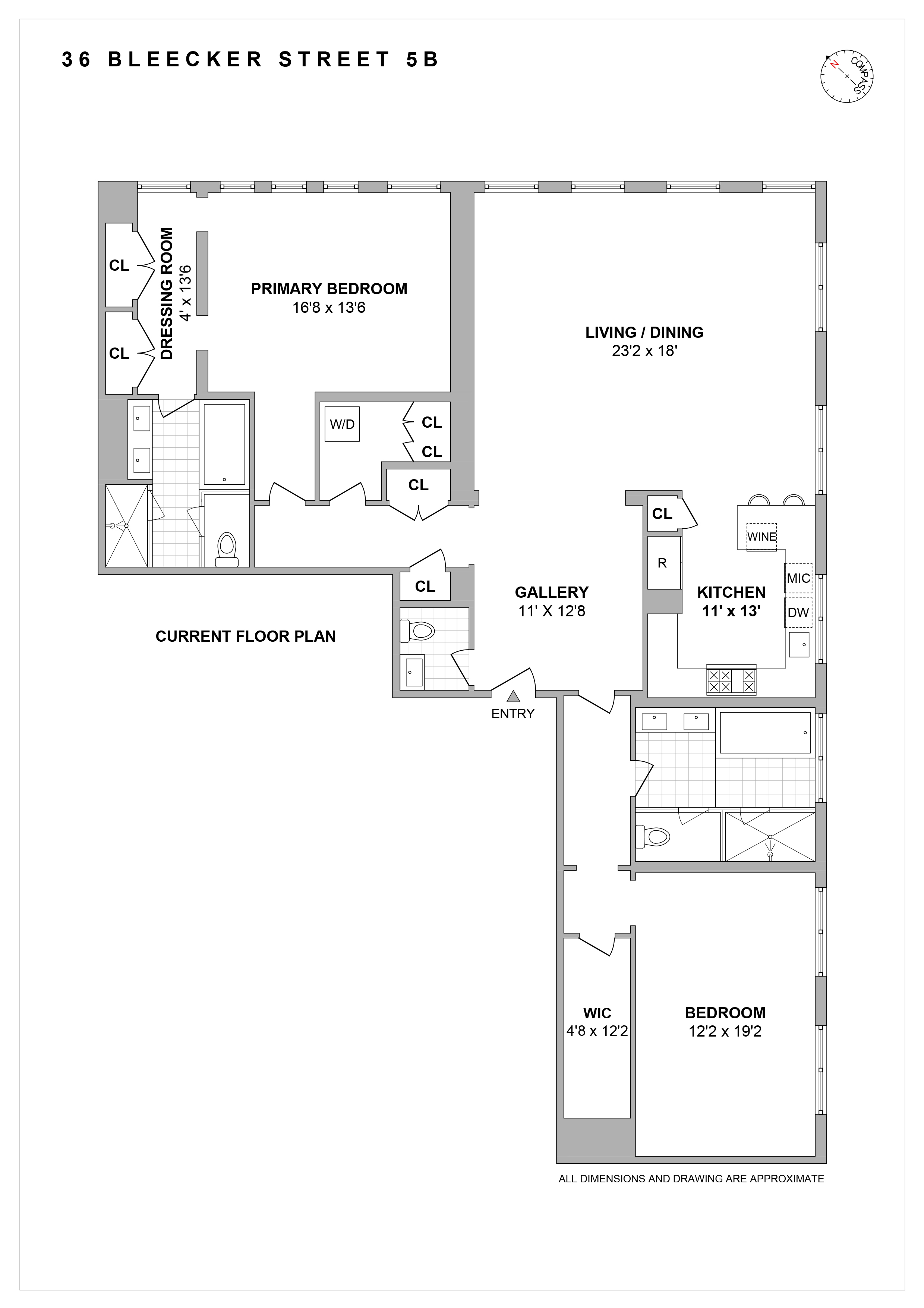 36 Bleecker Street, Unit 5B Manhattan, NY 10012 - Photo 17 of 18