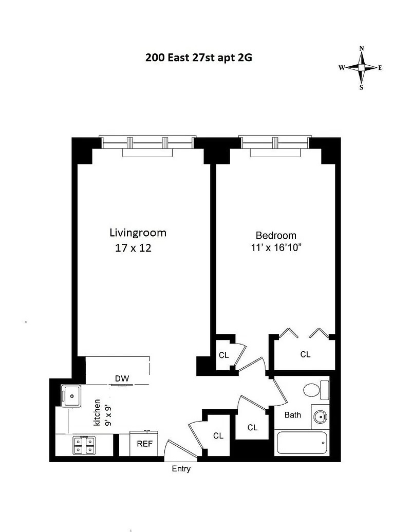 200 East 27th Street, Unit 2G Manhattan, NY 10016 - Photo 9 of 9