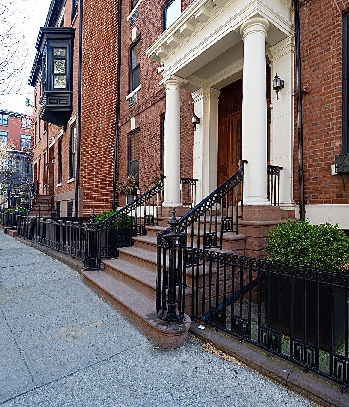 94 Joralemon Street, Unit 2 Brooklyn, NY 11201 - Photo 14 of 15 an outdoor view of a house with stairs