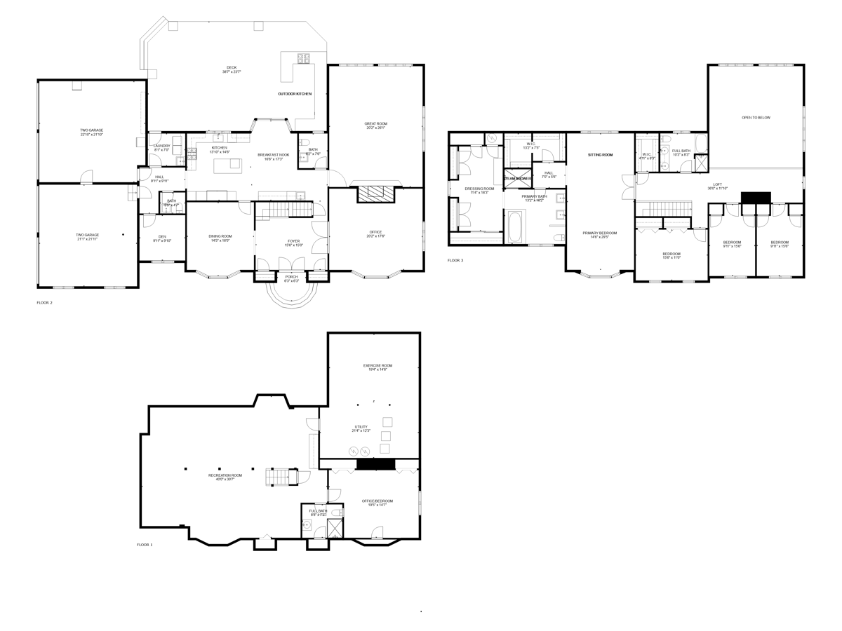 Johnston Drive Watchung, NJ 07069 - Photo 85 of 85 a picture of floor plan
