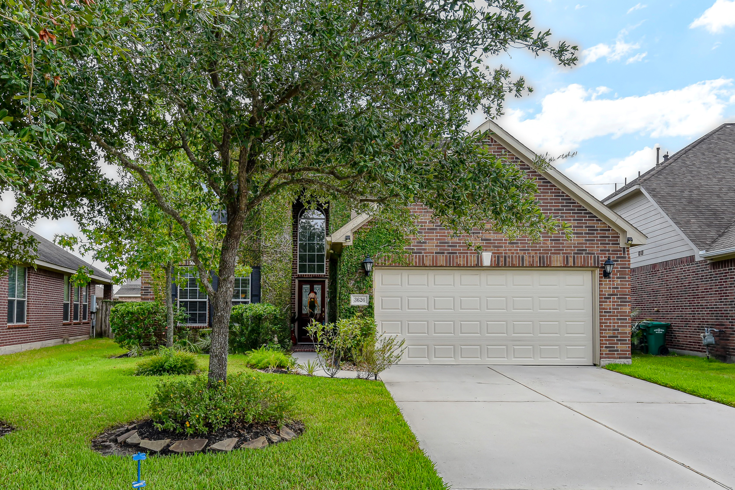 3626 Avalon Spring Lane Spring, TX 77386 - Photo 1 of 43 a front view of a house with garden