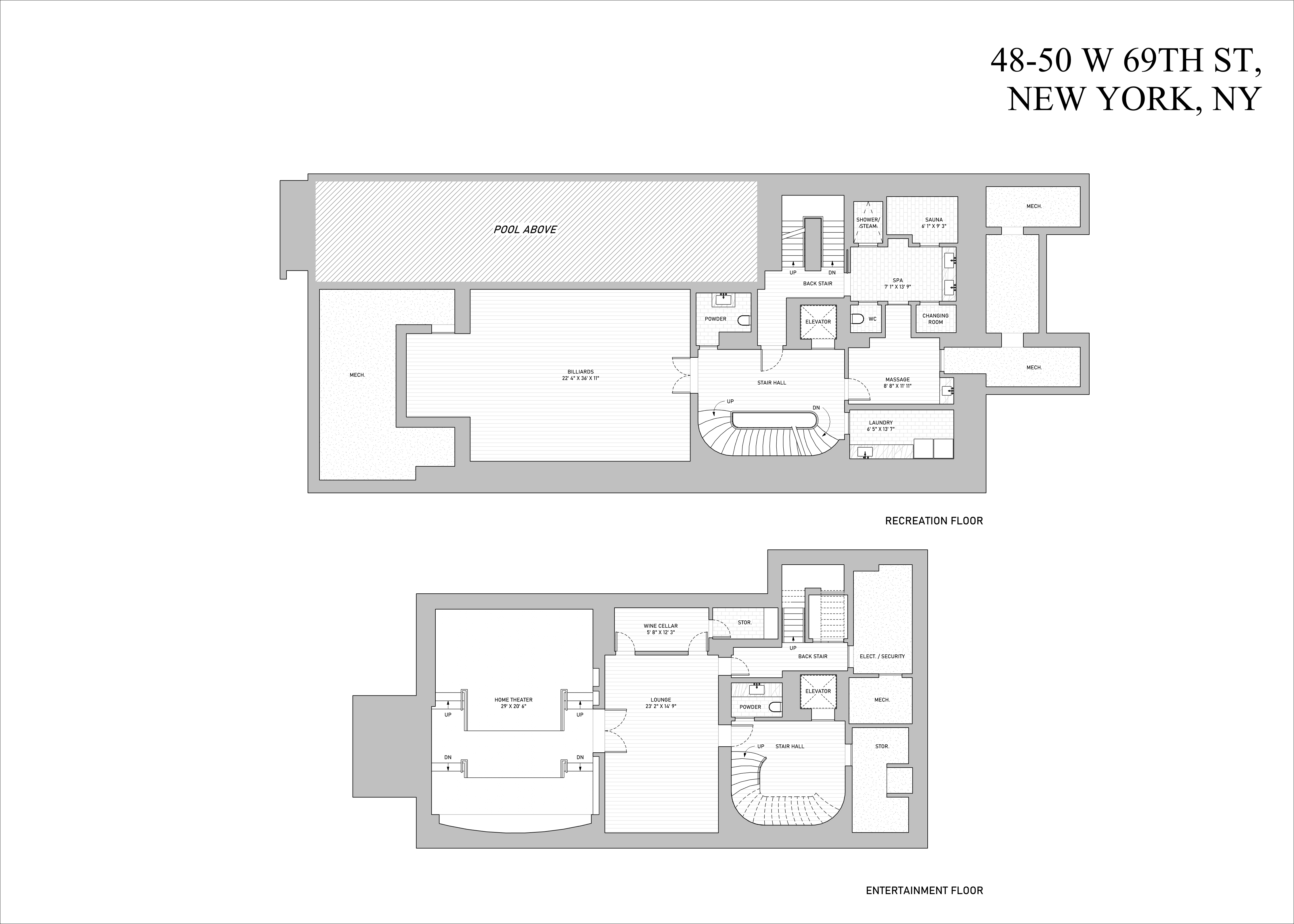 48-50 West 69th Street Manhattan, NY 10023 - Photo 33 of 33 a picture of a very nice looking living room