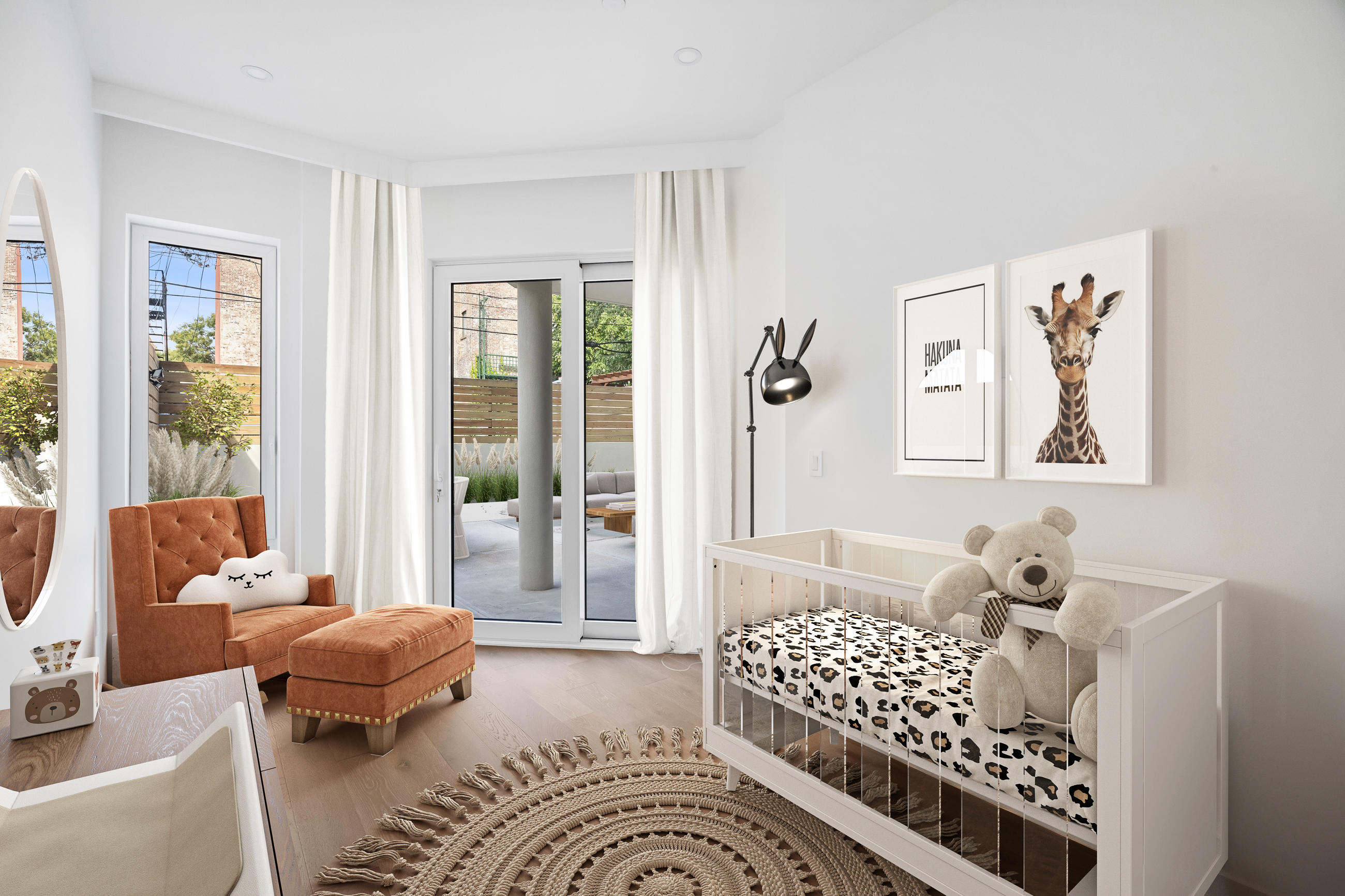 249 18th Street, Unit 1 Brooklyn, NY 11215 - Photo 5 of 12 a bedroom with a bed and wooden floor