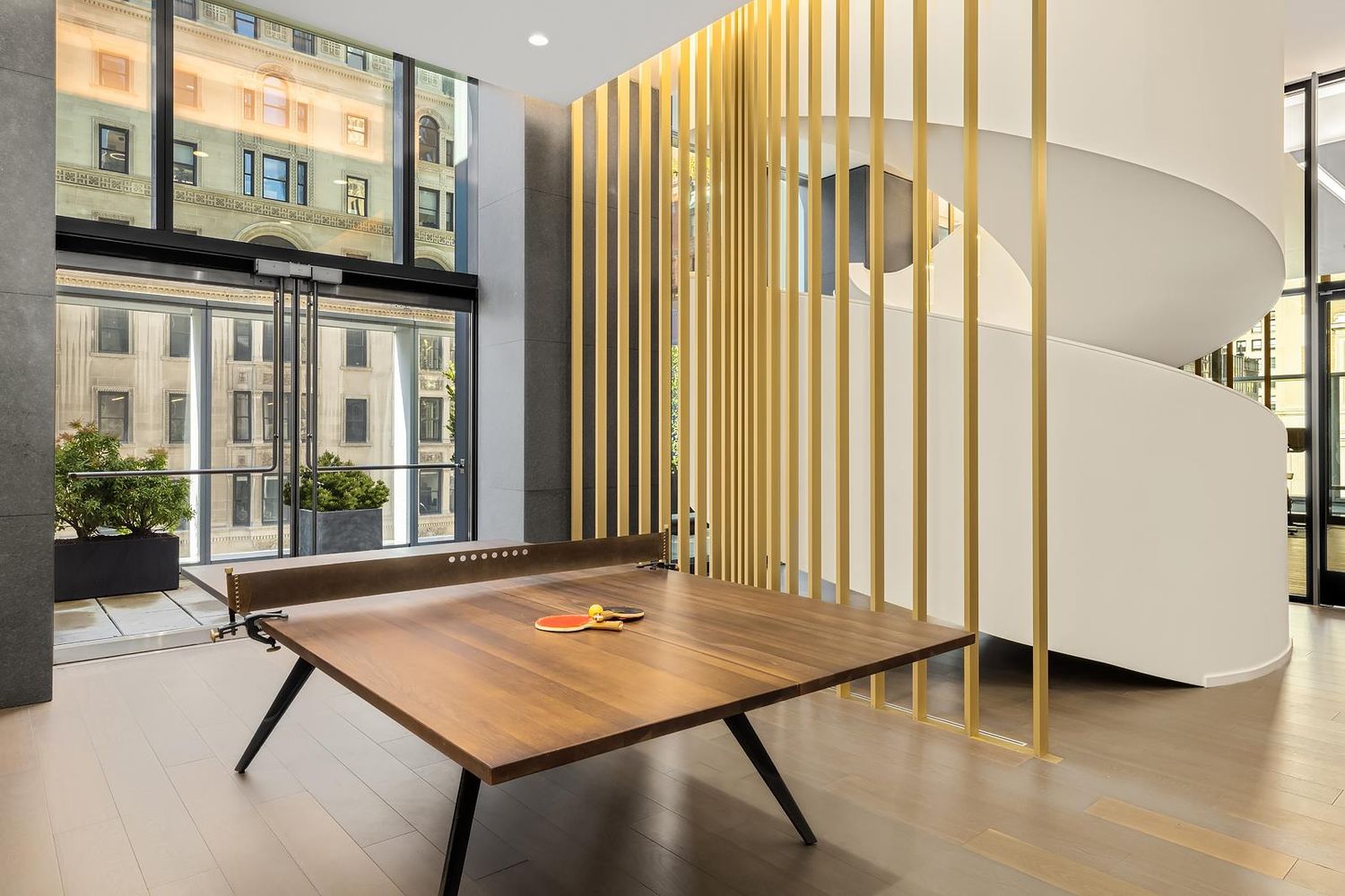 277 5th Avenue, Unit 21C Manhattan, NY 10016 - Photo 13 of 15 a view of a room with a table and chairs