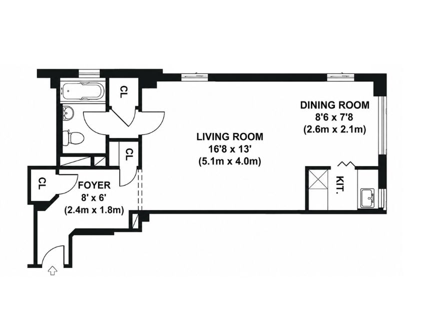 225 East 46th Street, Unit 8J Manhattan, NY 10017 - Photo 13 of 13 Gallery Image 13
