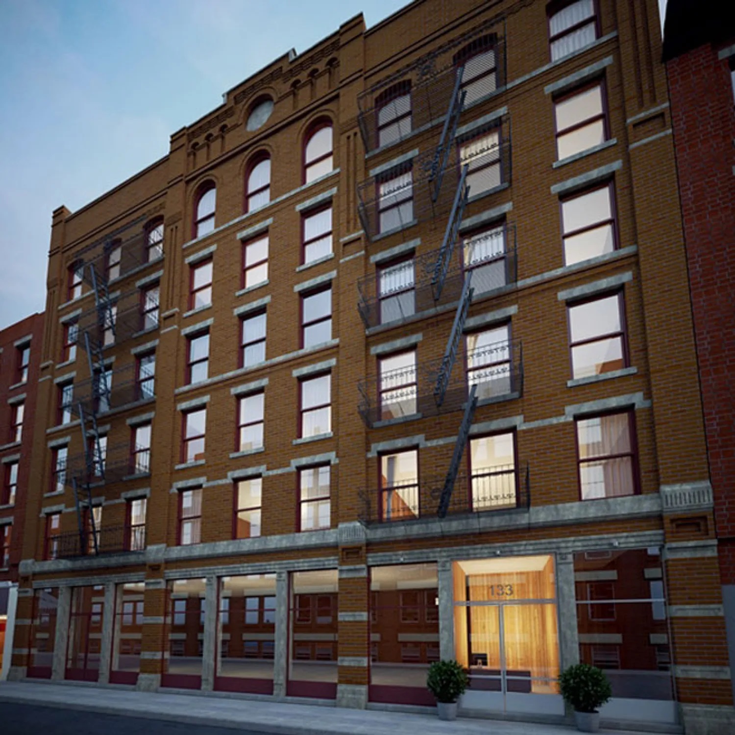 133 Mulberry Street, Unit 5A Manhattan, NY 10013 - Photo 10 of 15 a front view of a building