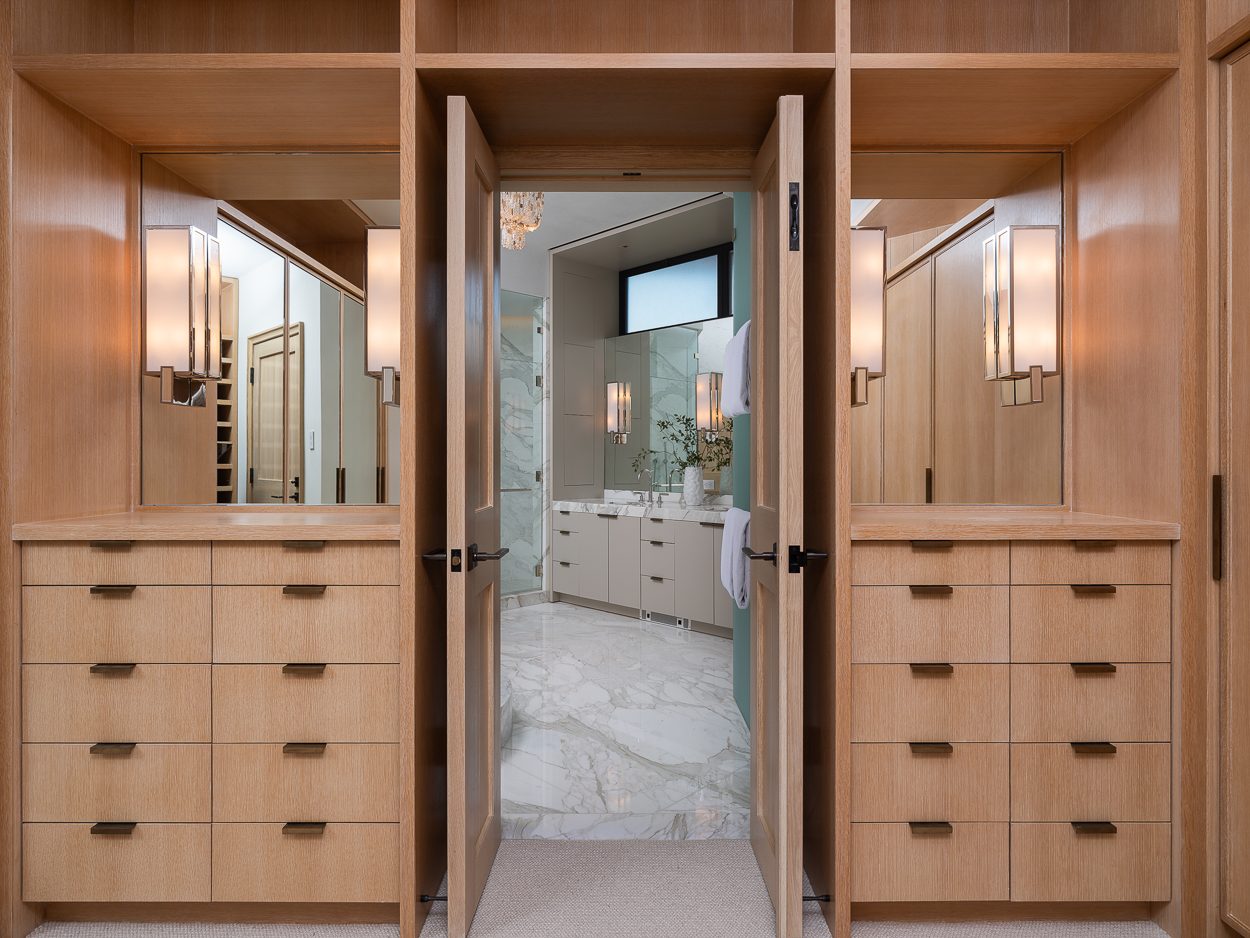 20 Crest Road Belvedere, CA 94920 - Photo 33 of 66 a view of a bathroom with a glass door shower