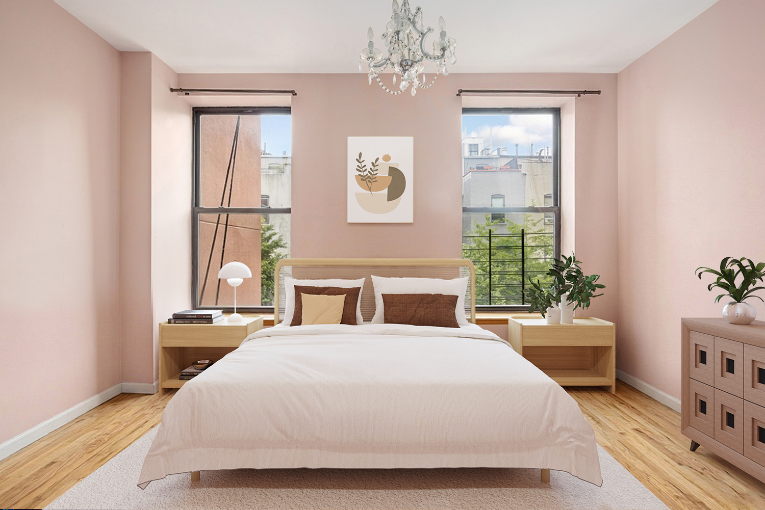 265 West 136th Street Manhattan, NY 10030 - Photo 4 of 14 a bedroom with a bed and a window