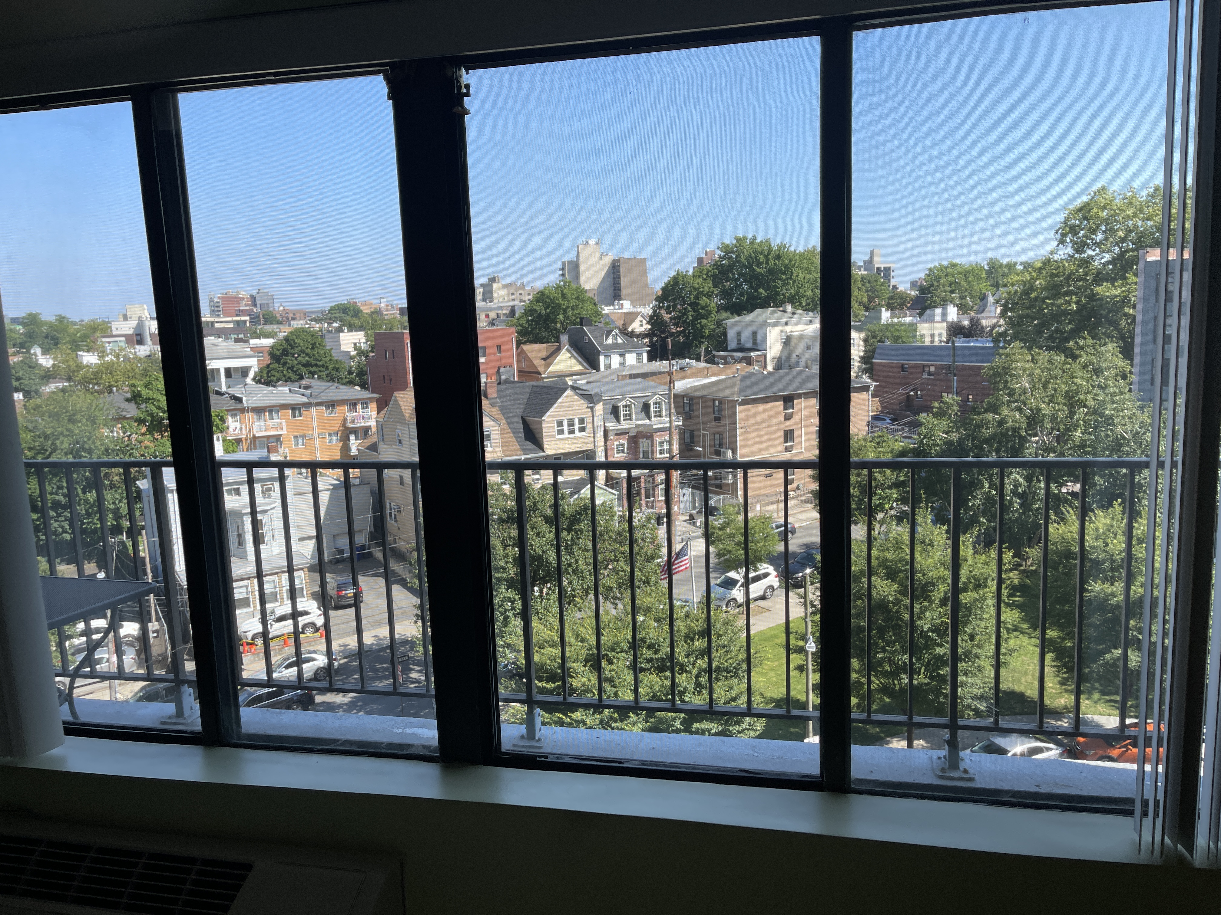25-40 Shore Boulevard, Unit 6F Queens, NY 11102 - Photo 3 of 17 a view of a street from a window