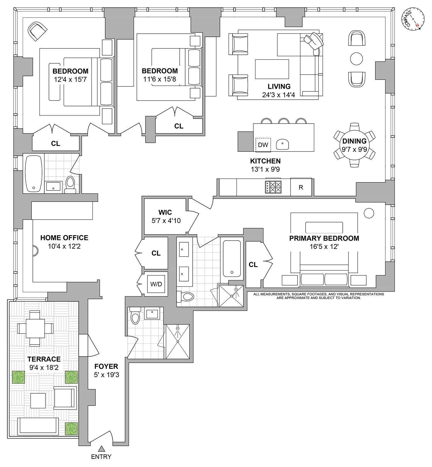 70 Little West Street, Unit 7L Manhattan, NY 10004 - Photo 25 of 25 unknown