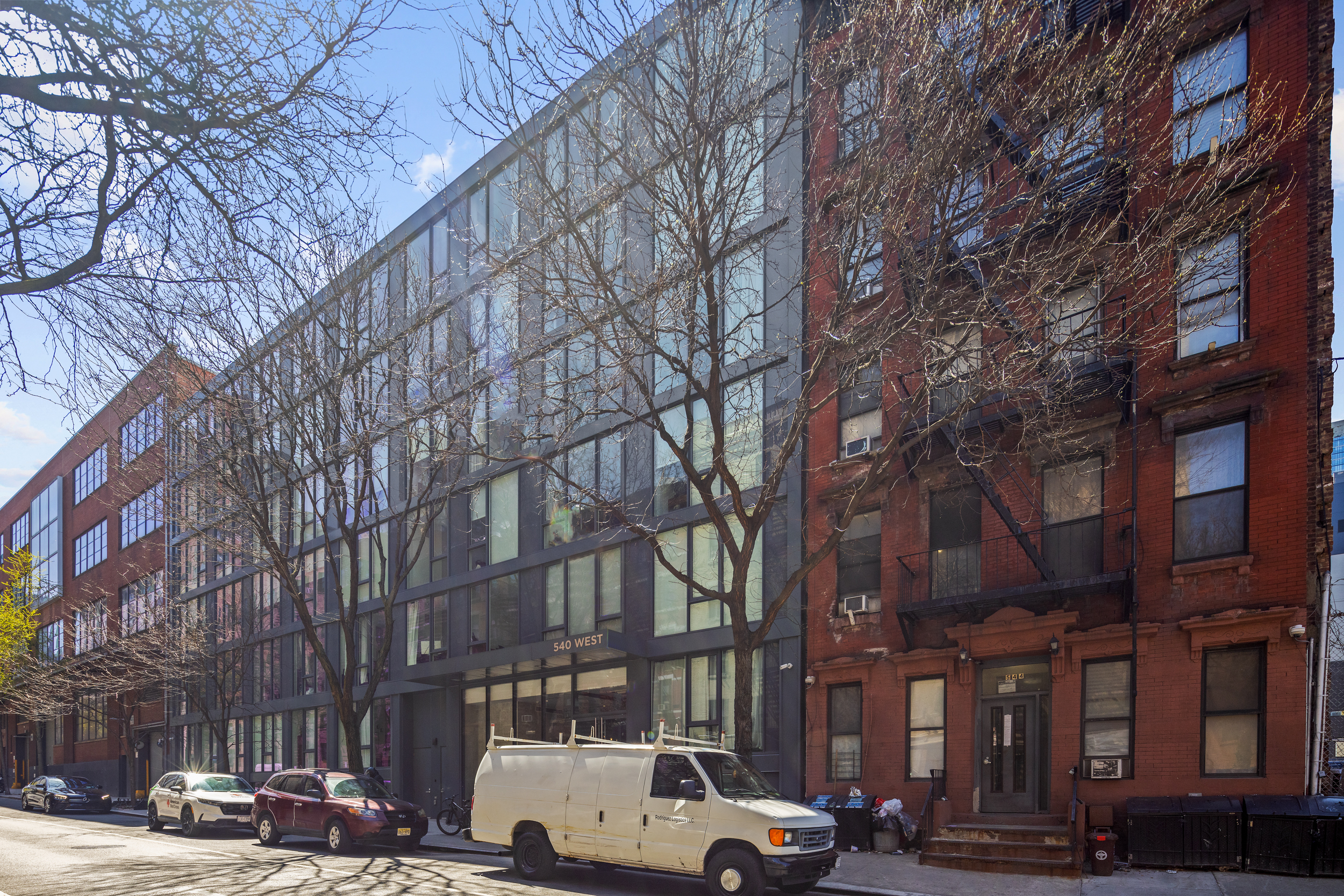 540 West 49th Street, Unit PH1N Manhattan, NY 10019 - Photo 17 of 18 a car parked on the side of a street
