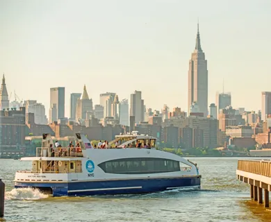 a view of a city with tall buildings