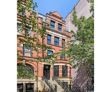 a front view of a building