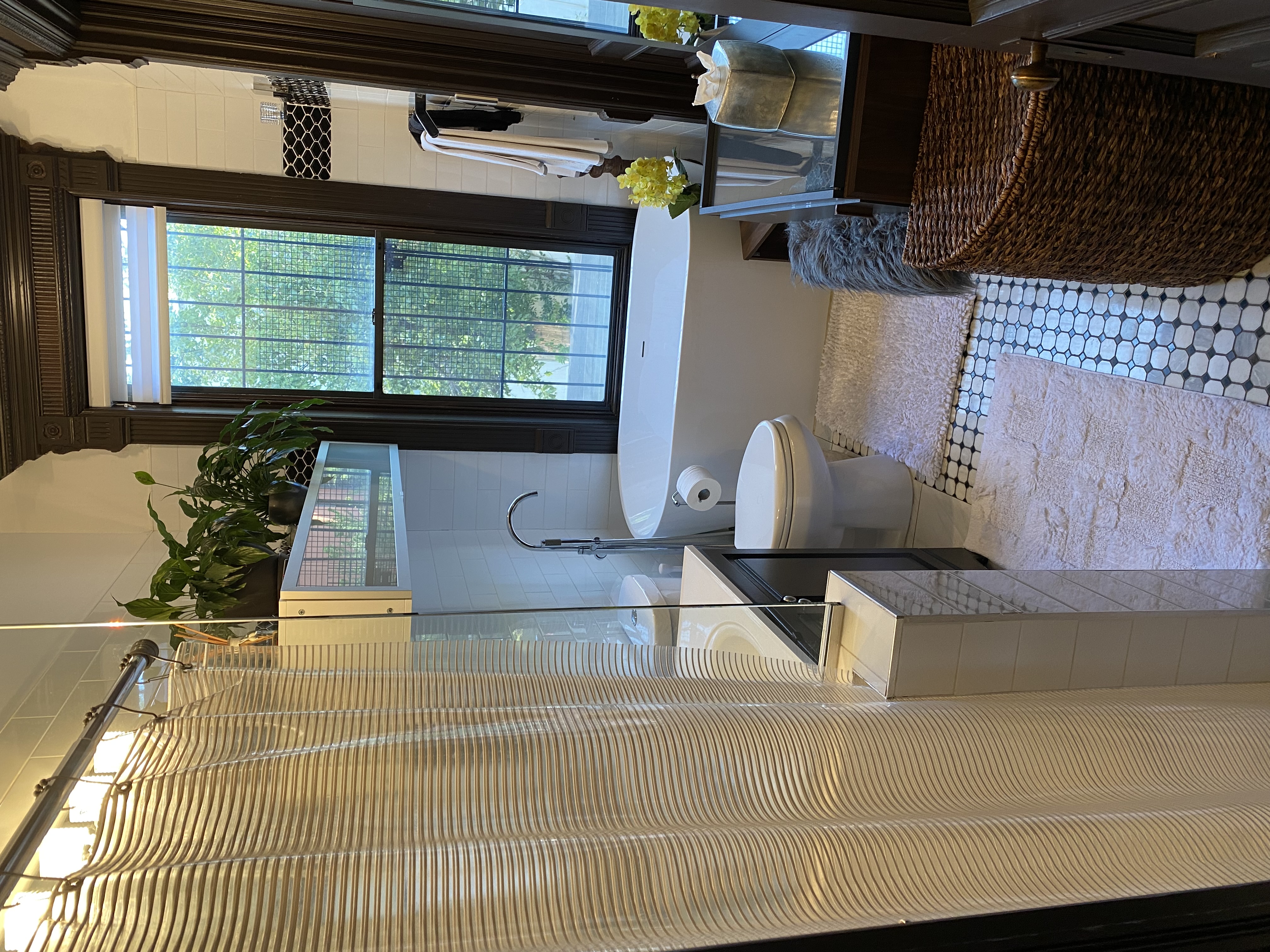 493 Decatur Street, Unit 1 Brooklyn, NY 11233 - Photo 12 of 26 a bathroom with a sink toilet and shower