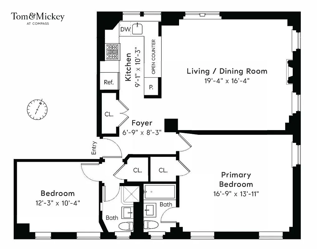 $1,395,000 | 929 Park Avenue, Unit 6C | Upper East Side