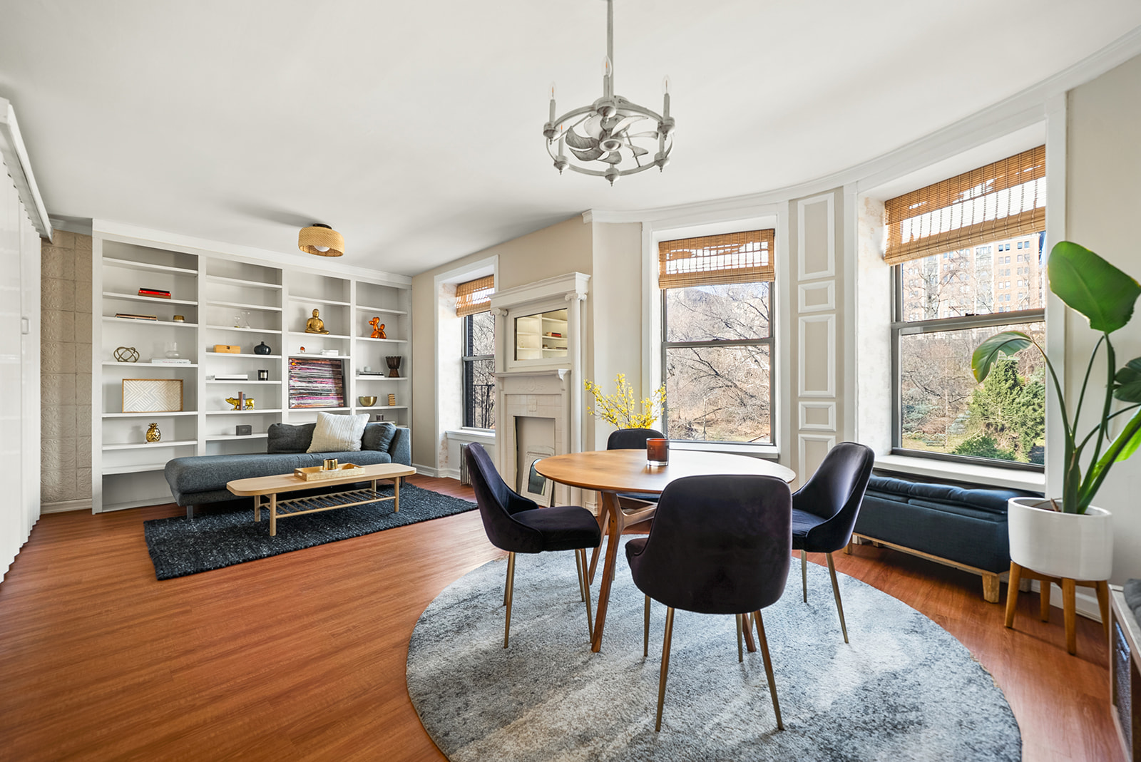 364 West 121st Street, Unit 4A Manhattan, NY 10027 - Photo 1 of 12 a living room with furniture and a large window