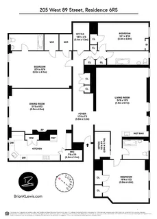 $3,849,000 | 205 West 89th Street, Unit 6RS | Upper West Side