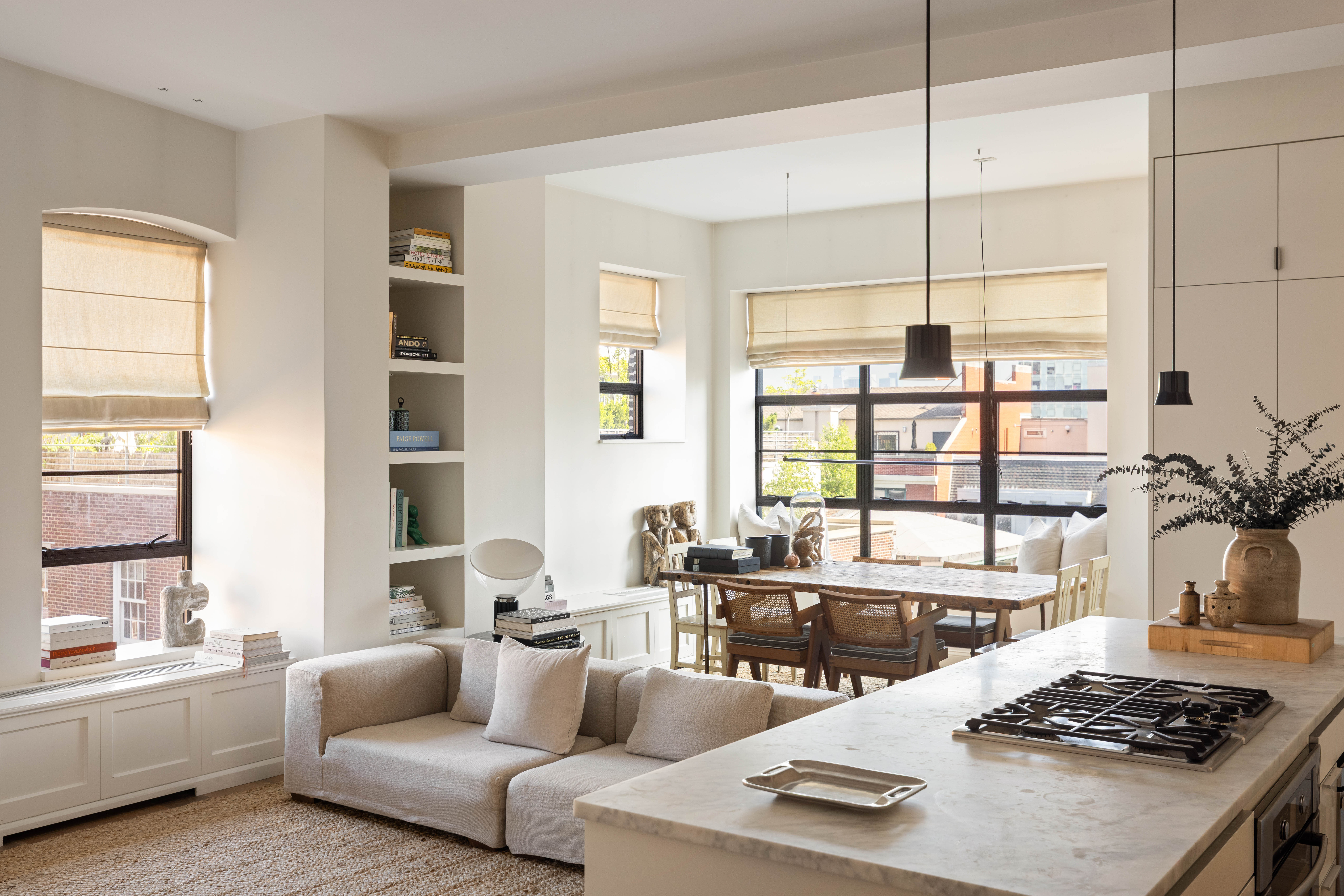 20 Henry Street, Unit 5D/S Brooklyn, NY 11201 - Photo 8 of 15 a living room with furniture and a window