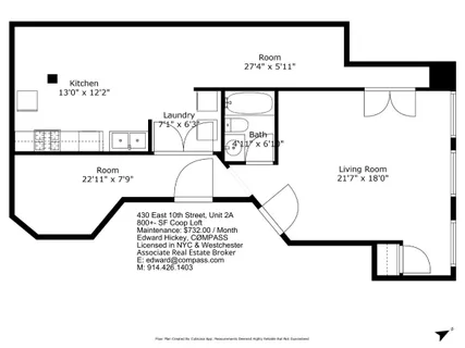 $750,000 | 430 East 10th Street, Unit 2A | East Village