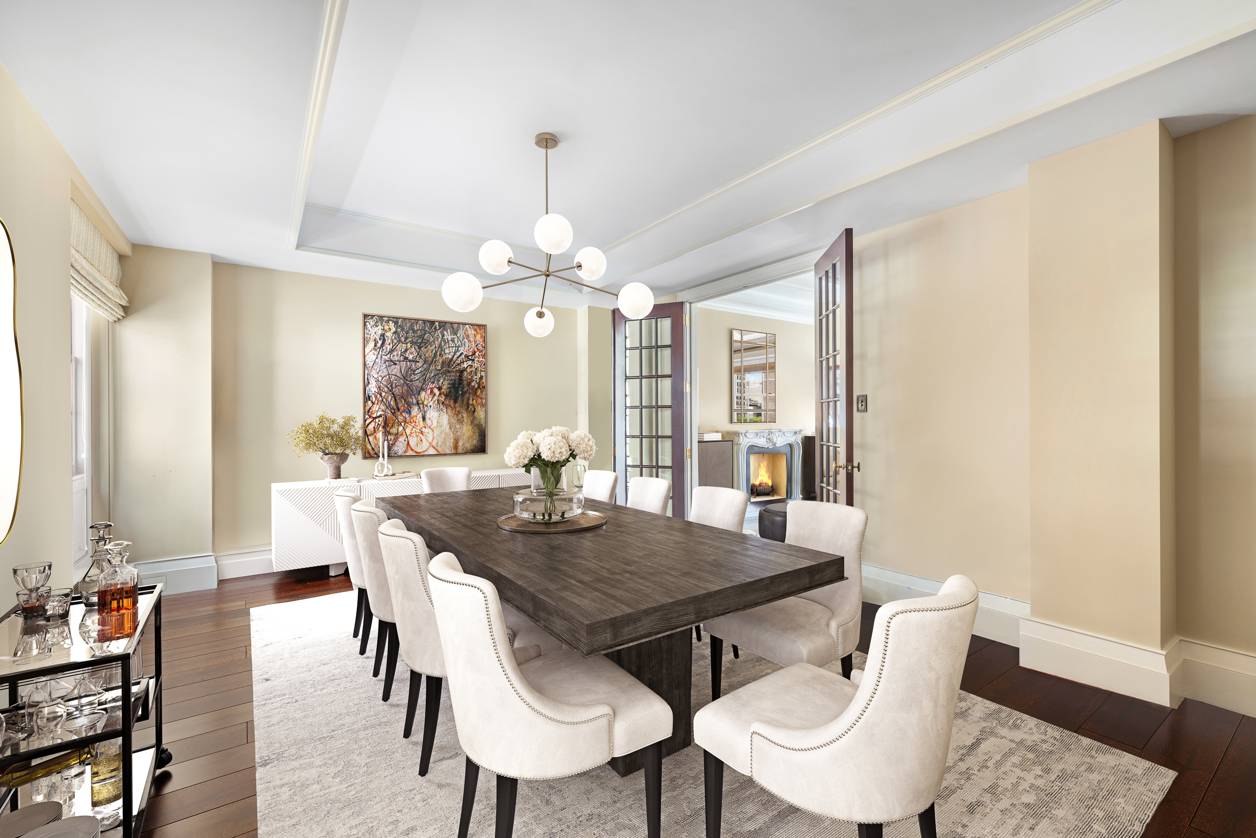 823 Park Avenue, Unit 5 Manhattan, NY 10021 - Photo 4 of 18 a view of a dining room with furniture and window