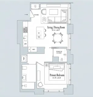 $9,000 | 277 5th Avenue, Unit 21C | NoMad