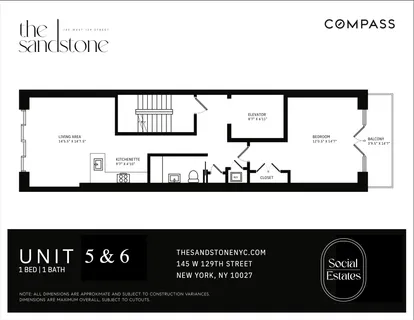 $735,000 | 145 West 129th Street, Unit 5 | Central Harlem