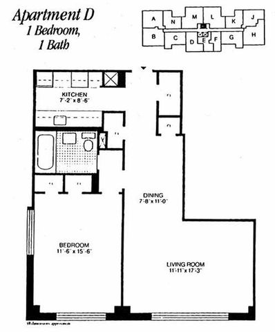 $580,000 | 175 Willoughby Street, Unit 15D | Downtown Brooklyn