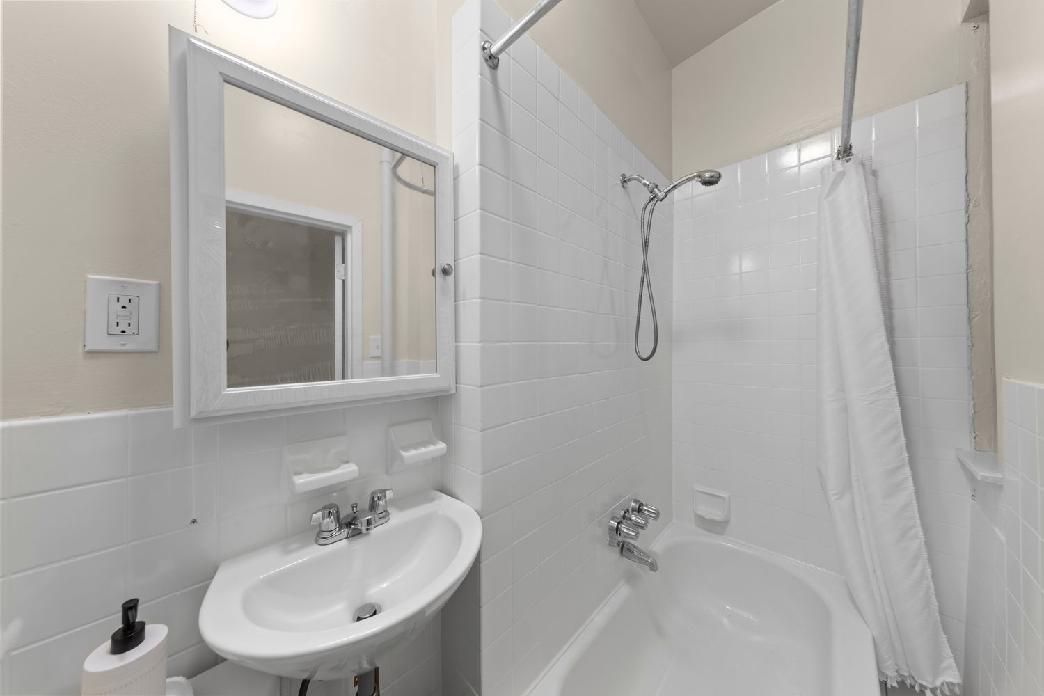 1777 Madison Avenue, Unit 32 Manhattan, NY 10035 - Photo 13 of 16 a bathroom with a sink a toilet and shower