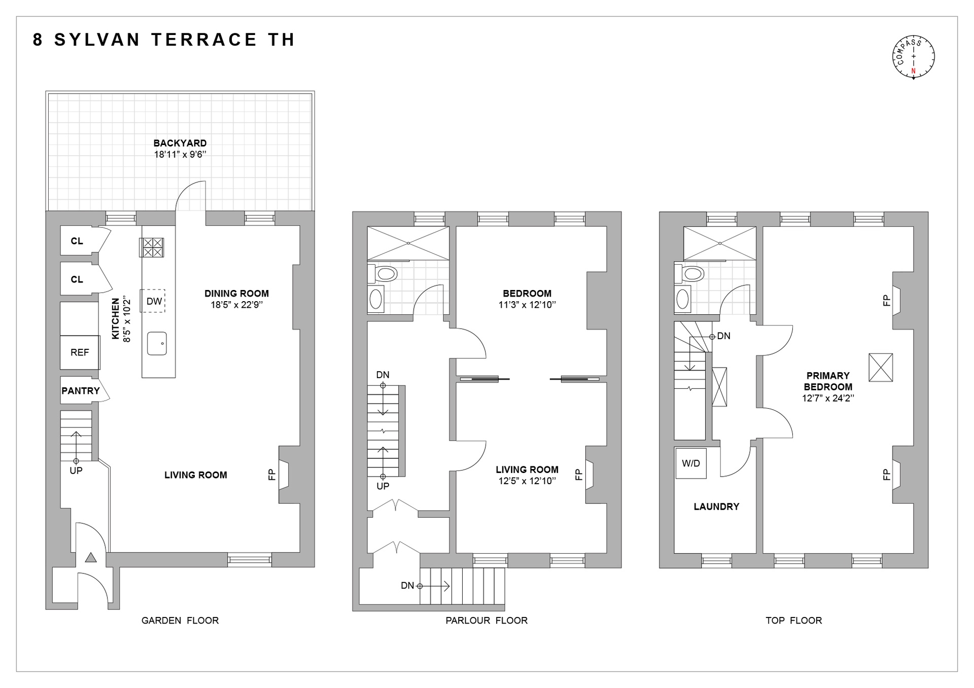 8 Sylvan Terrace Manhattan, NY 10032 - Photo 18 of 19