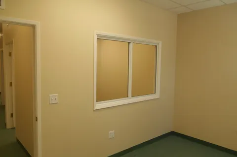 a small space with a window