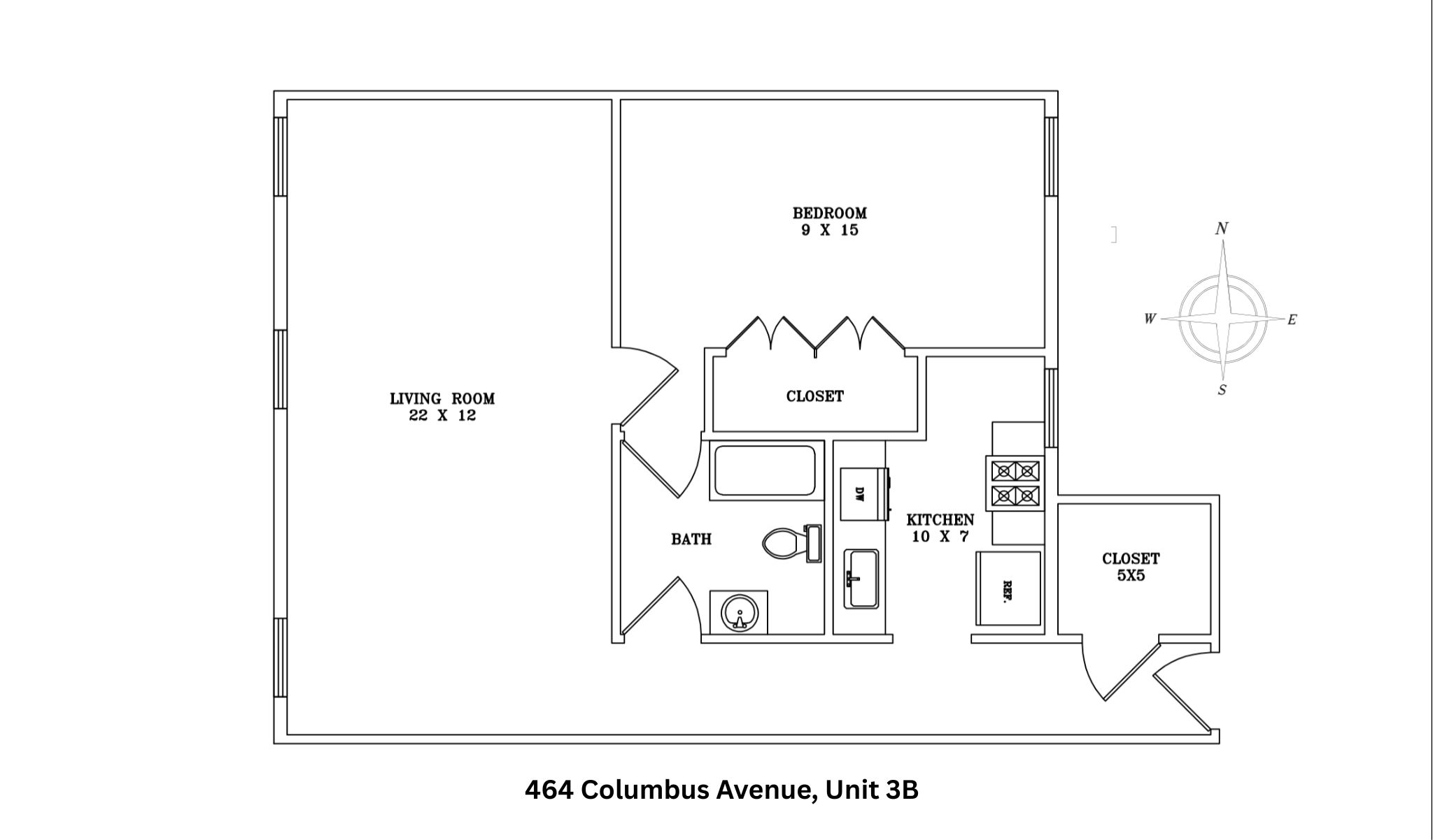 464 Columbus Avenue, Unit 3B Manhattan, NY 10024 - Photo 8 of 8